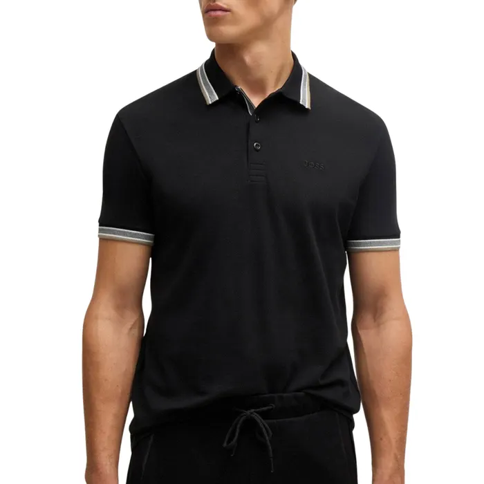 Áo Polo Chính Hãng - Hugo BOSS Paddy Polo T-shirt ''Black'' - 50469055-010