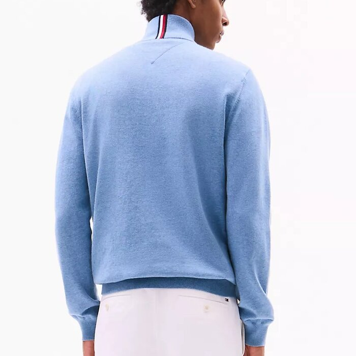 Áo Sweater Chính Hãng - Áo Len Tommy Hilfiger Men's Hefzip Sweater 