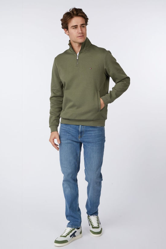 Áo Sweater Chính Hãng - Áo Len Tommy Hilfiger Men's Hefzip Sweater 