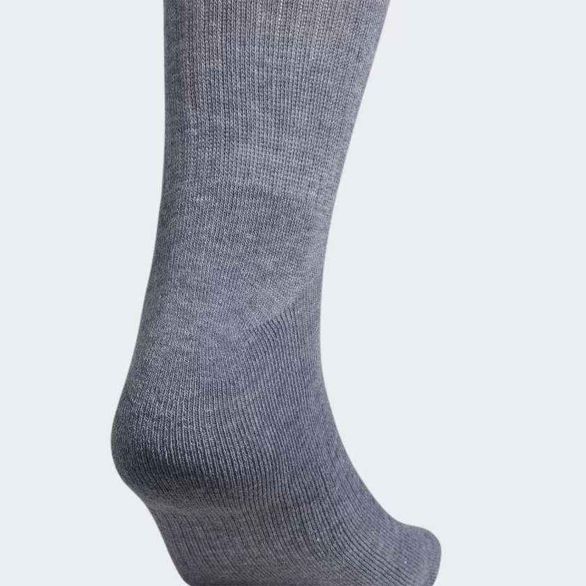 Phụ Kiện Chính Hãng - Tất Adidas Athletic Cushioned Crew Socks 6 Pairs / 6 đôi '' Grey '' - BH9424