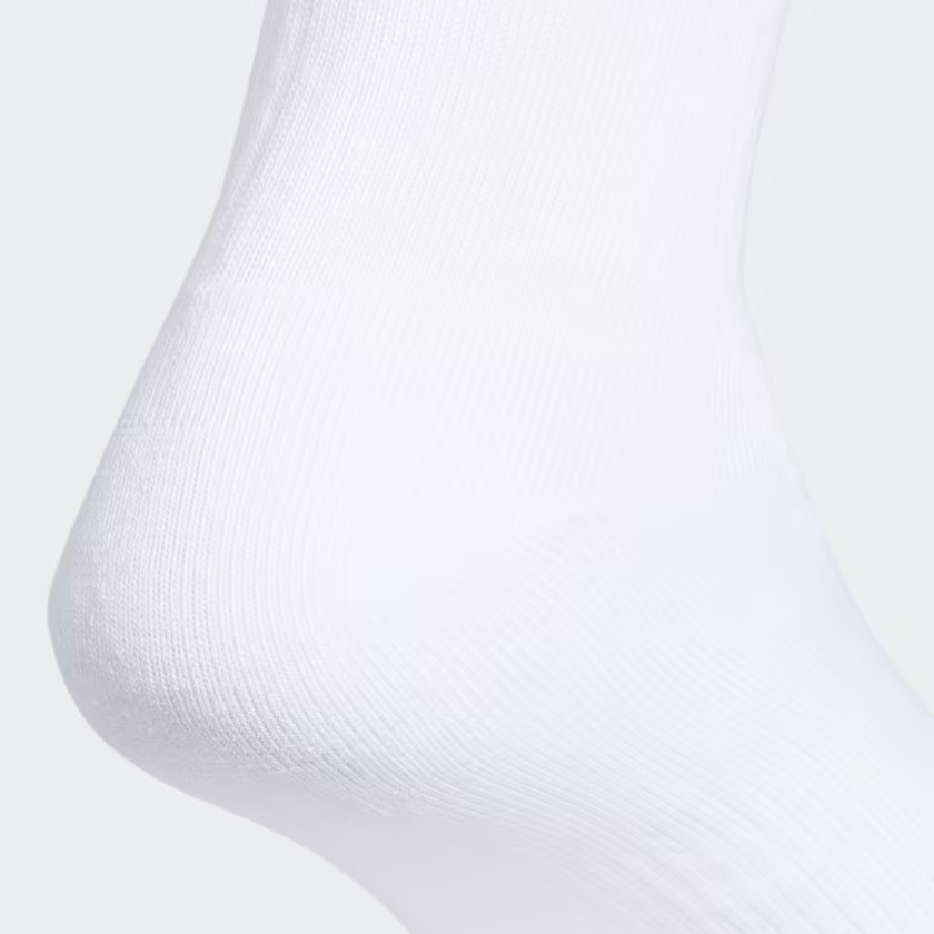 Phụ Kiện Chính Hãng - Tất Adidas Trefoil Crew Socks 6 Pairs / 6 đôi '' White '' - CI9853
