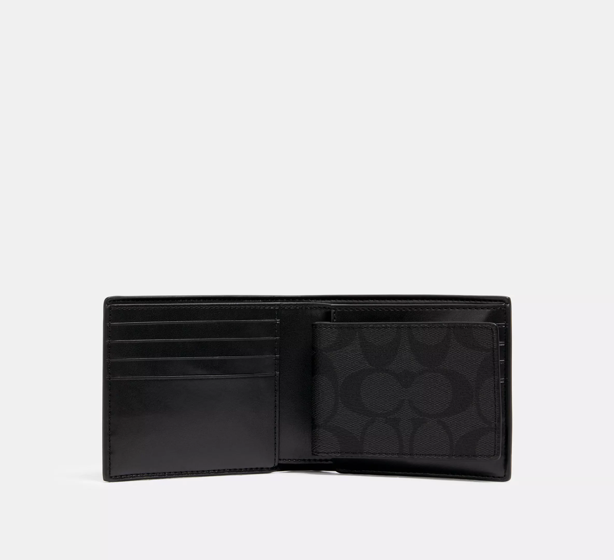 Phụ Kiện Chính Hãng - Ví Coach 3 In 1 Wallet In Signature Canvas With Triumph Motif 
