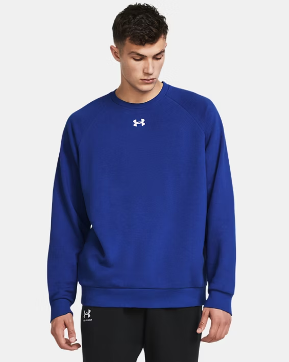 Áo Sweater Chính Hãng - Under Armour UA Rival Fleece Men's Crew - 1379755-400