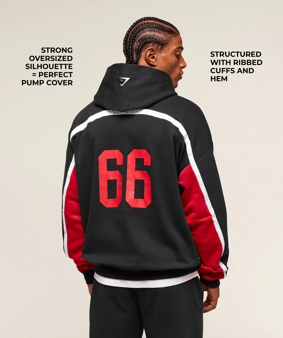 ÁO HOODIE CHÍNH HÃNG - GYMSHARK Campus Hoodie 