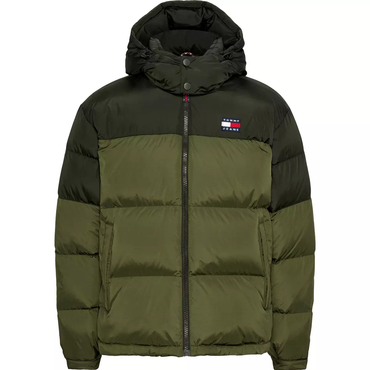 Áo Khoác Phao Chính Hãng - Tommy Hilfiger Mens Mixed-Media Puffer 