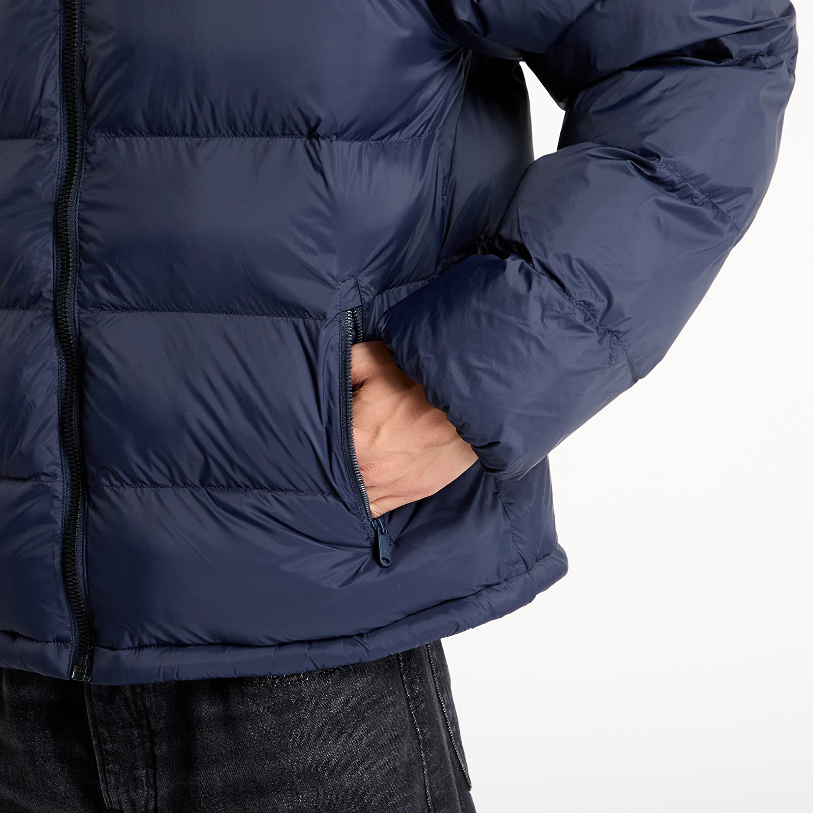 Áo Khoác Phao Chính Hãng - Calvin Klein Jeans Monologo Puffer Jacket In Beige 