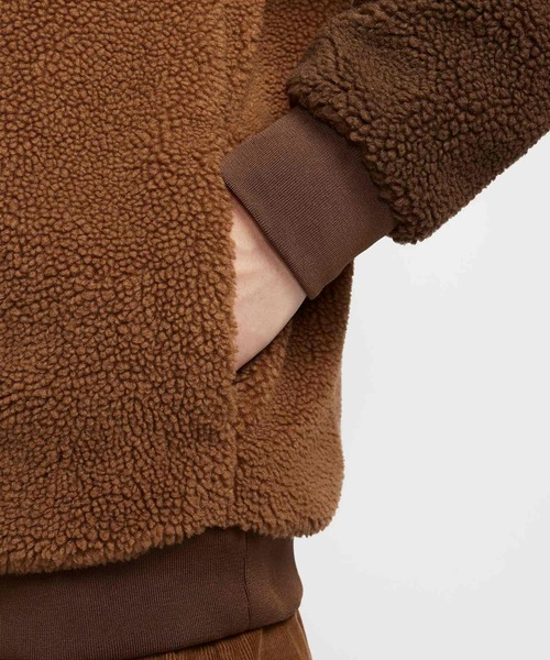 Áo Khoác Lông/Gió 2 Mặt Chính Hãng - Nike Sportswear Swoosh Men's Full-Zip Reversible Jacket ''Cacao'' - BQ6546-259