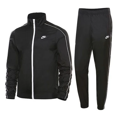 Bộ Thể Thao Chính Hãng - Nike Casual Sports Knit Jacket Long Pants Suit 'Black' - BV3034-010