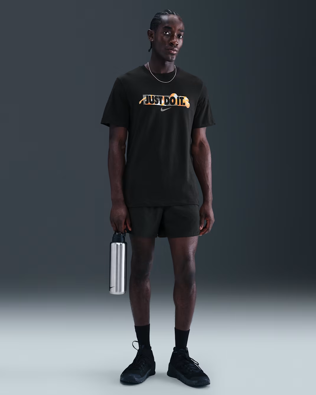 Áo Tshirts Chính Hãng - Nike Men's Just Do It Tee 'Black' - HV4183-010