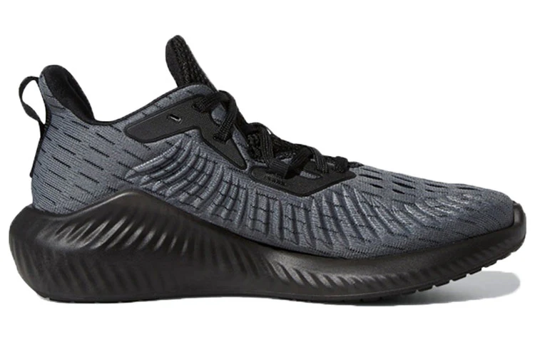 Giày Casual Chính Hãng - Adidas Alphabounce Plus 'Core Black Grey' - EF0944
