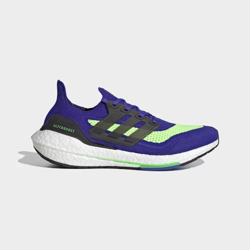 Giày Casual Chính Hãng - Adidas Ultraboost 21 'Sonic Ink Screaming Green' - S23873