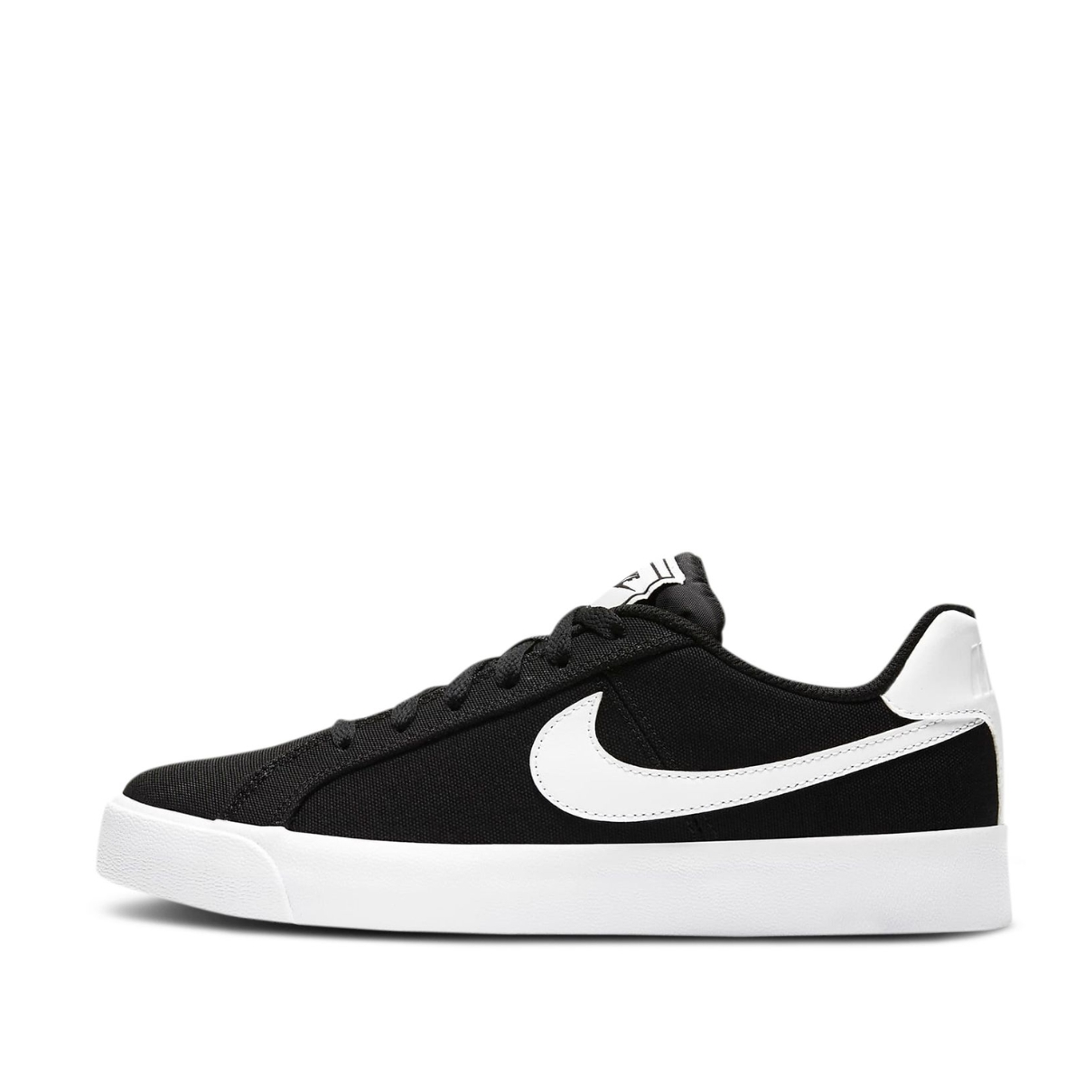 Giày Casual Chính Hãng - Nike Wmns Court Royale AC Canvas 'Black White' - CD5405-010
