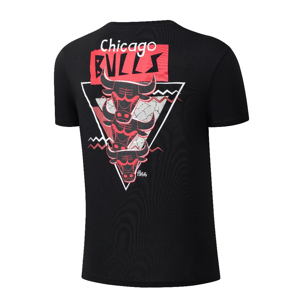 Áo Tshirts Chính Hãng - NBA Chicago Bulls Big Logo 'Black' - NBATS524113-BK1
