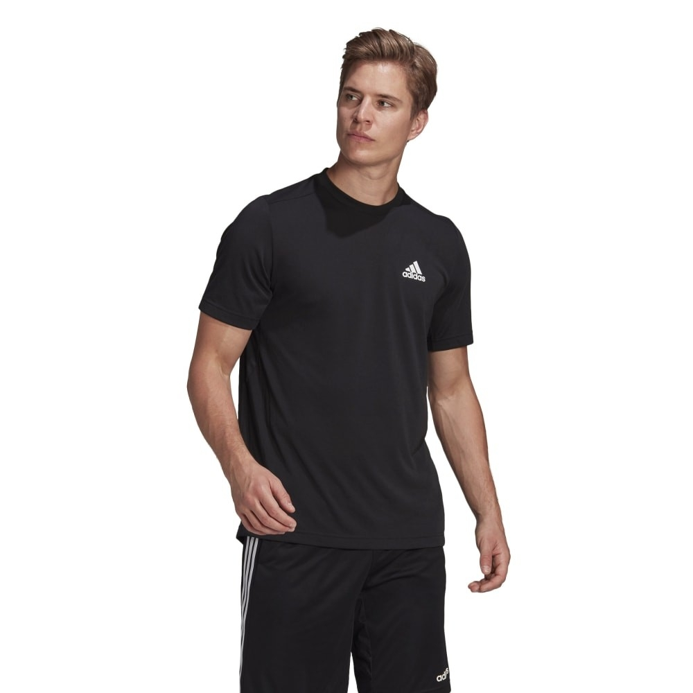 Áo Tshirts Chính Hãng - Adidas Nam Chính Hãng - AEROREADY Designed to Move Feelready Sport Tee 'Black' - GT5545