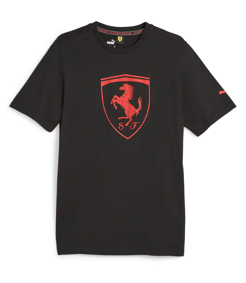 Áo TShirts Chính Hãng - Puma Scuderia Ferrari Race Big Shield Kısa Kollu T-Shirt 