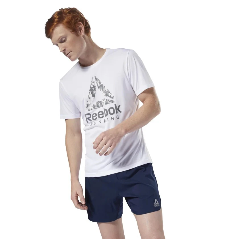 ÁO THỂ THAO HÈ - Reebok Graphic Running Tee White - D92936