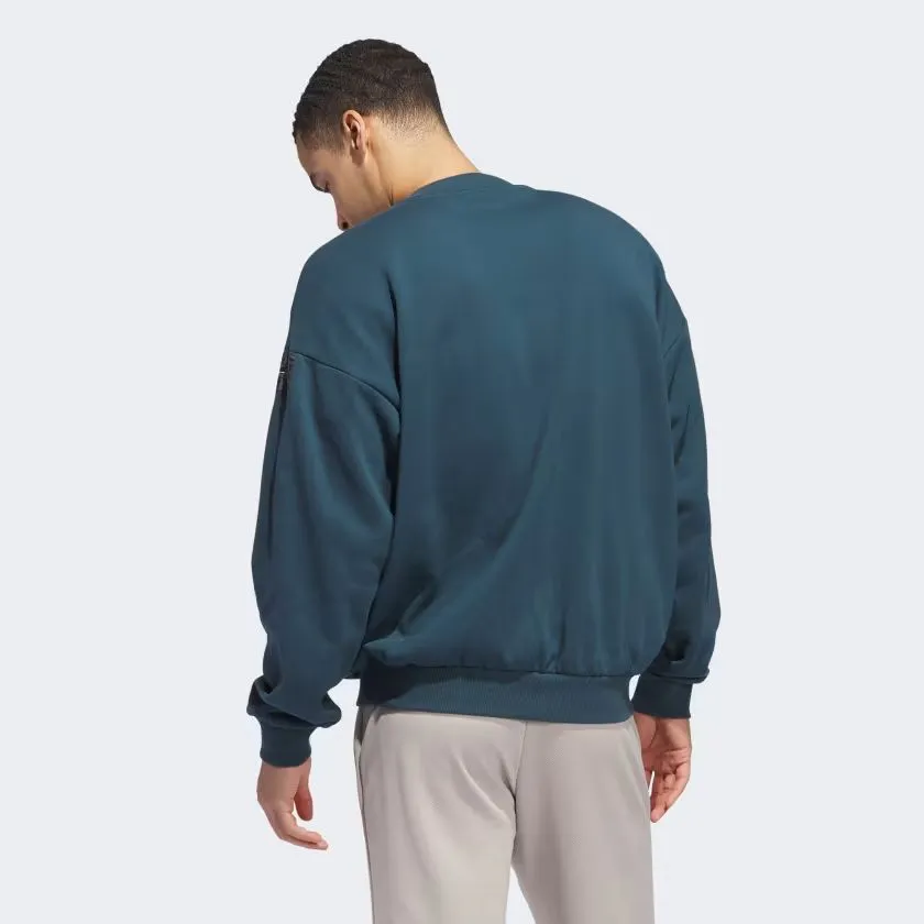 Áo Sweater Chính Hãng - Adidas Anthony Edwards Basketball Foundation Crew Sweatshirt - IM8231