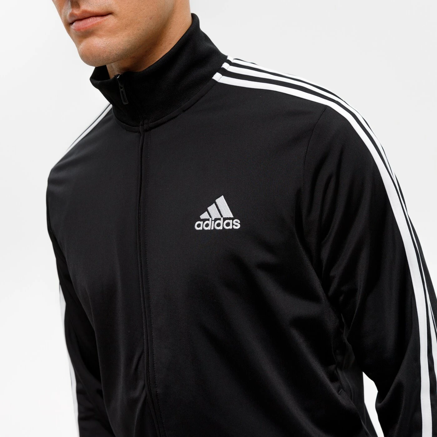 Áo Khoác Chính Hãng - Adidas Striped Tracksuit 'Black' - GK9651-A