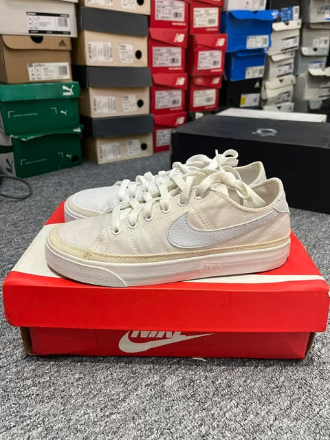 Giày Casual Chính Hãng - Nike Nữ Court Legacy Canvas 
