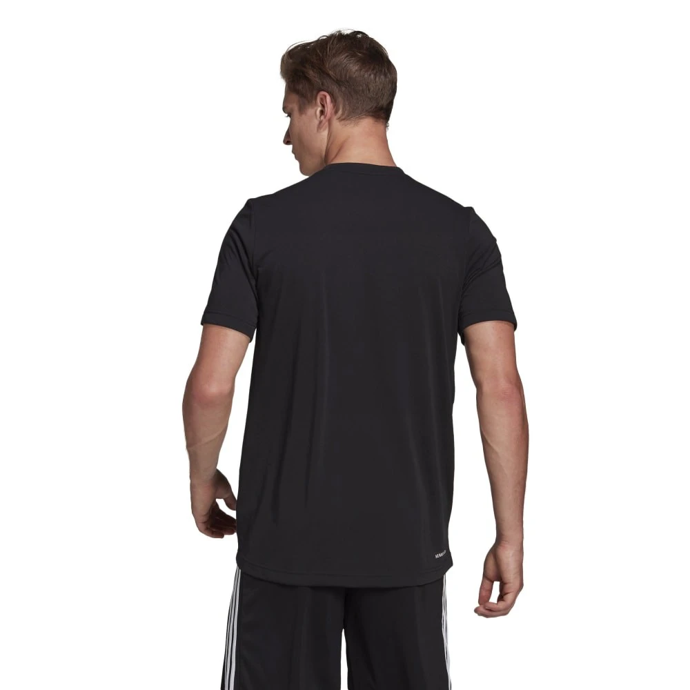 Áo Tshirts Chính Hãng - Adidas Nam Chính Hãng - AEROREADY Designed to Move Feelready Sport Tee 'Black' - GT5545