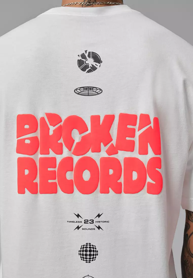 Áo Tshirts Chính Hãng - Jordan Broken Records Graphic T-Shirt  