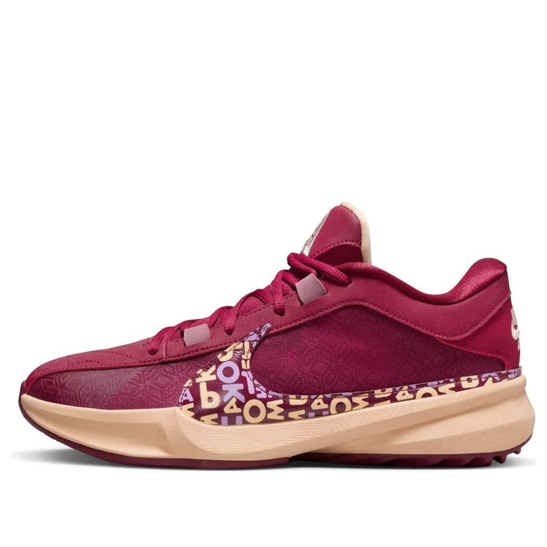 Giày Bóng Rổ Chính Hãng - Nike Freak 5 EP ‘Noble Red Desert Berry’ - DX4996-600