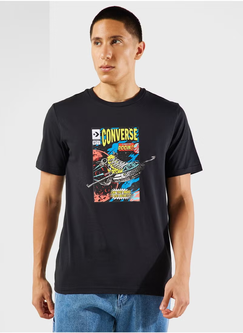 Áo TShirts Chính Hãng - CONVERSE COMIC COVER TEE 