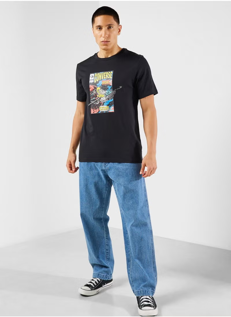 Áo TShirts Chính Hãng - CONVERSE COMIC COVER TEE 