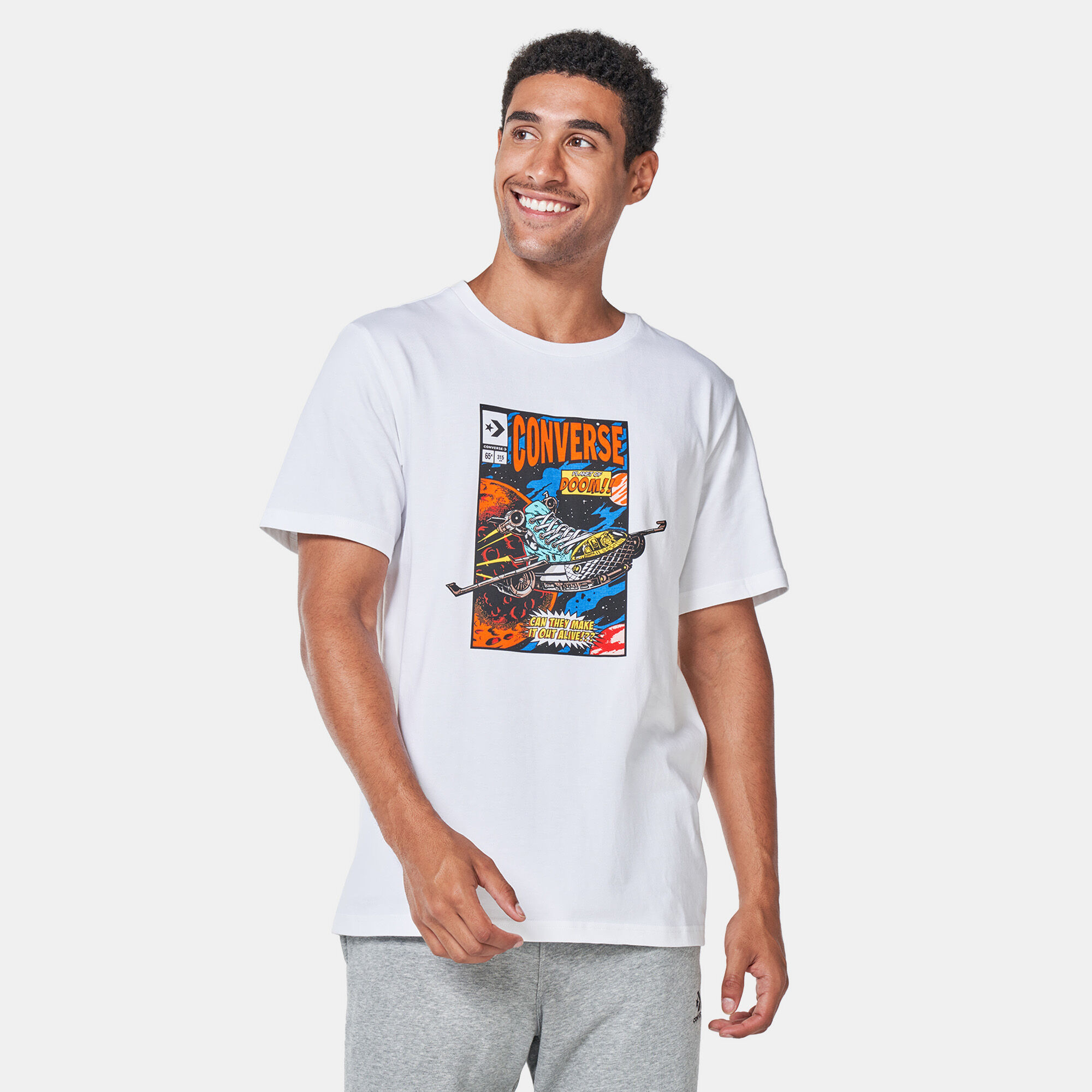 Áo TShirts Chính Hãng - CONVERSE COMIC COVER TEE 