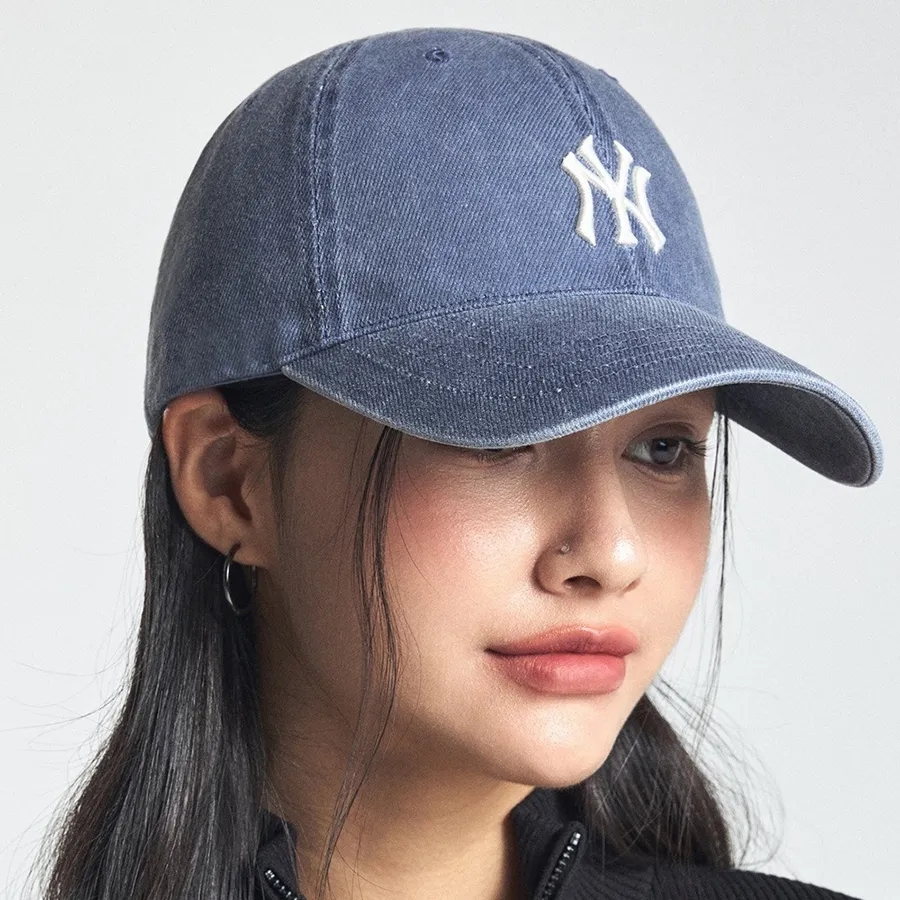 Phụ Kiện Chính Hãng - Mũ MLB Basic Washed Unstructured Ball Cap New York Yankees 
