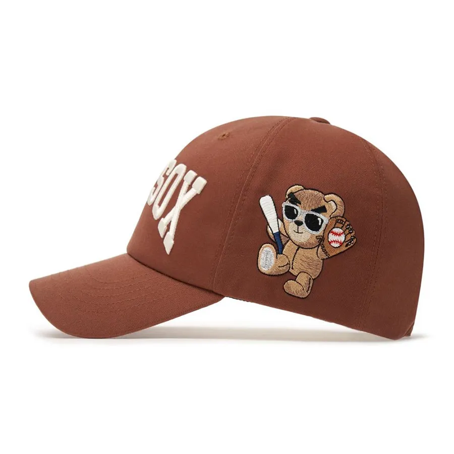Phụ Kiện Chính Hãng - Mũ MLB Mega Bear Boston Red Sox Ball Cap - 3ACPMB04N-43BRL