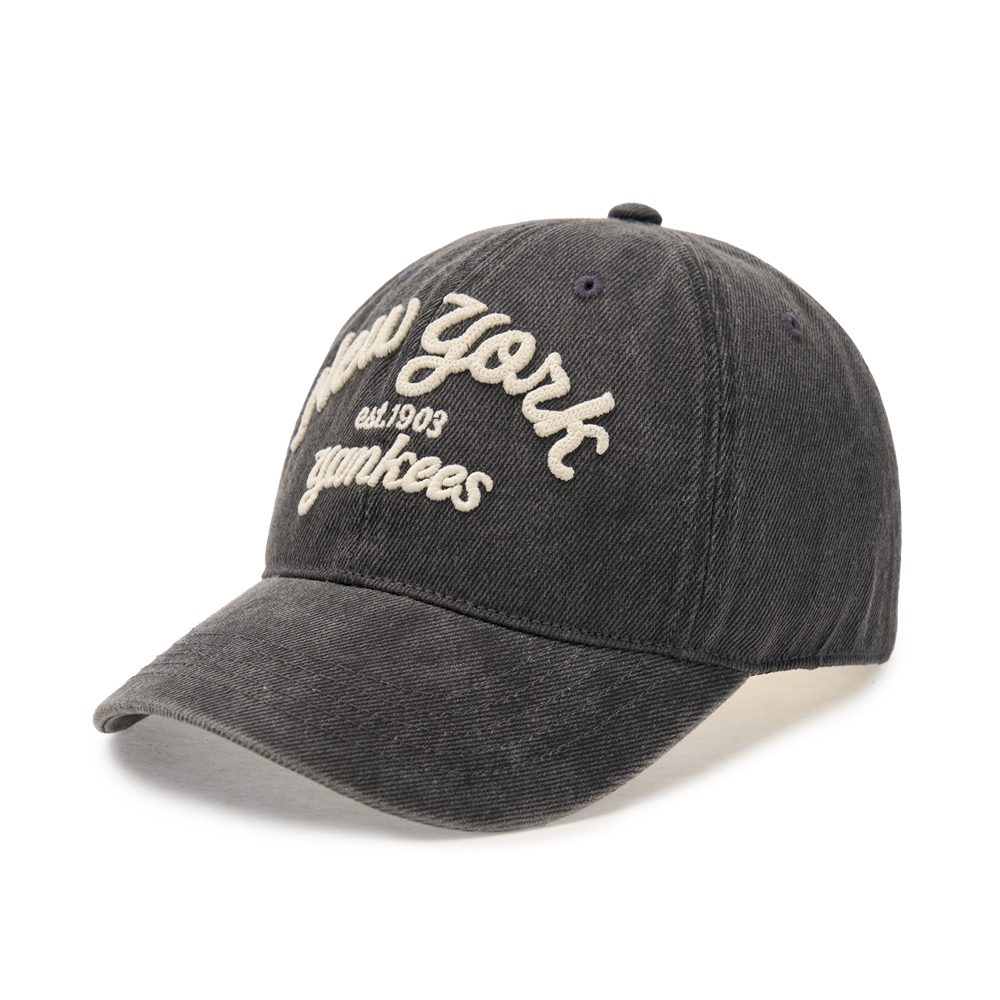 Phụ Kiện Chính Hãng - Mũ MLB Korea Varsity Lettering Unstructured Ball Cap New York Yankees 