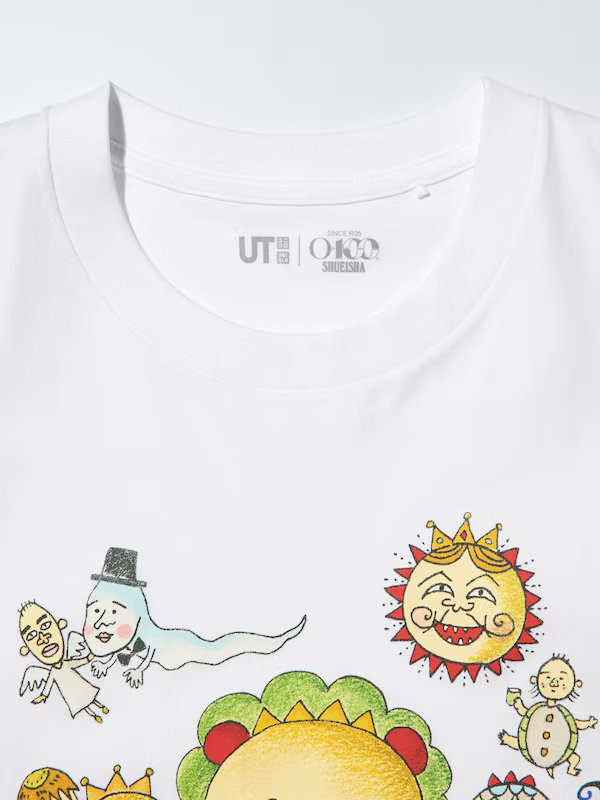 Áo Tshirts Chính Hãng - Uniqlo Manga Ut Shueisha 100Th Coji-Coji T-Shirt 