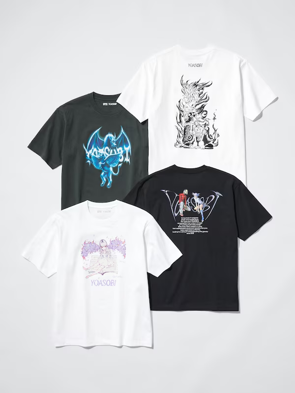 Áo Tshirts Chính Hãng - Uniqlo Yoasobi UT Graphic T-Shirt 