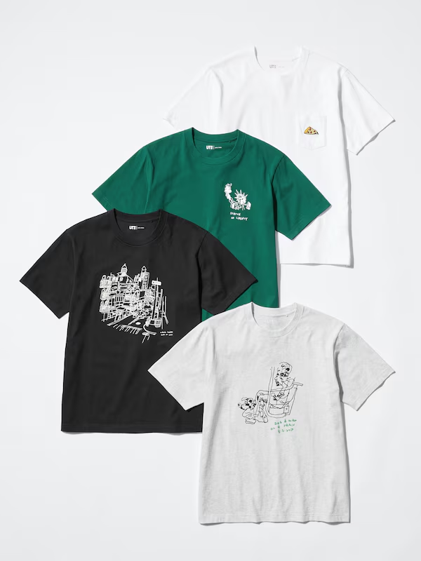 Áo Tshirts Chính Hãng - Uniqlo Jason Polan UT Graphic T-Shirt 