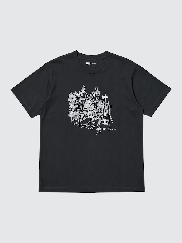 Áo Tshirts Chính Hãng - Uniqlo Jason Polan UT Graphic T-Shirt 