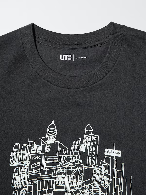 Áo Tshirts Chính Hãng - Uniqlo Jason Polan UT Graphic T-Shirt 