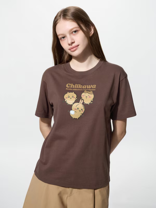 Áo Tshirts Chính Hãng - Uniqlo UT Chiikawa T-Shirt 