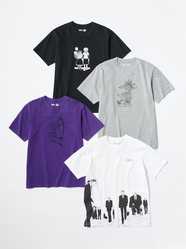 Áo Tshirts Chính Hãng - Uniqlo Manga Ut Shueisha 100Th HunterxHunter T-Shirt 