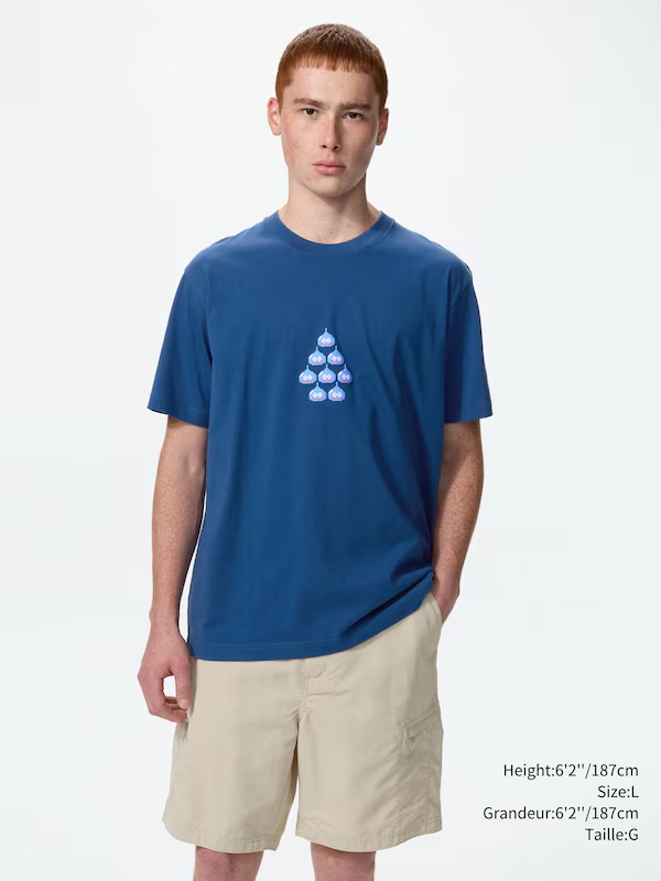 Áo Tshirts Chính Hãng - Uniqlo Dragon Quest UT Graphic T-Shirt 
