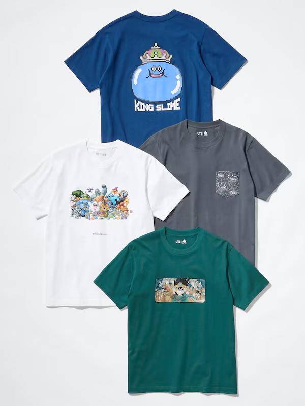 Áo Tshirts Chính Hãng - Uniqlo Dragon Quest UT Graphic T-Shirt 