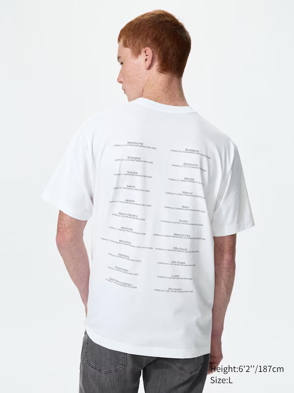 Áo Tshirts Chính Hãng - Uniqlo Magic For All x F1 UT Graphic T-Shirt 