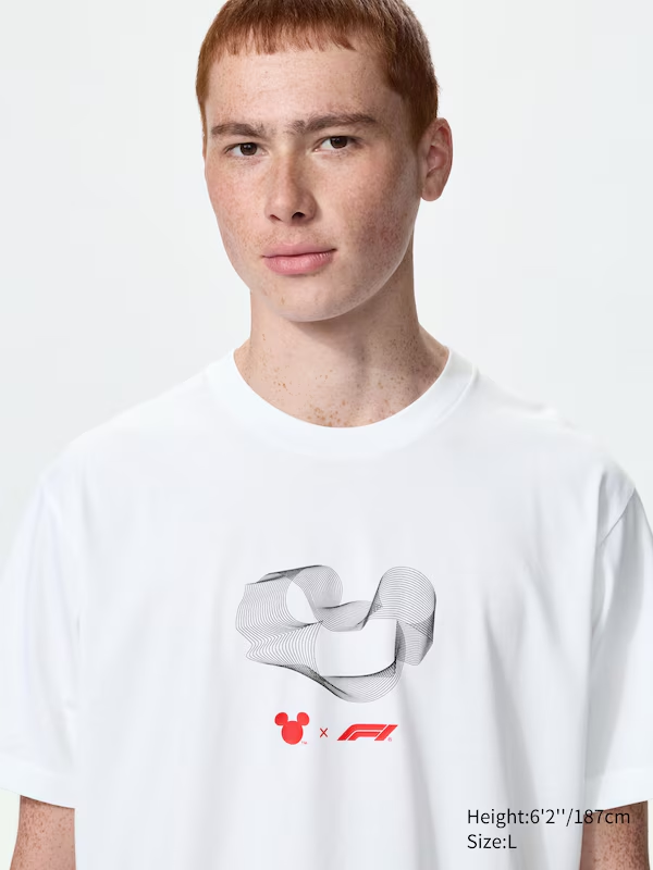 Áo Tshirts Chính Hãng - Uniqlo Magic For All x F1 UT Graphic T-Shirt 