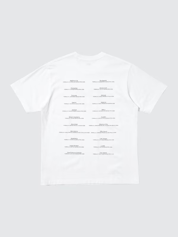 Áo Tshirts Chính Hãng - Uniqlo Magic For All x F1 UT Graphic T-Shirt 