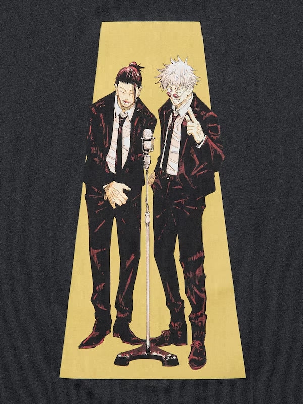 Áo Tshirts Chính Hãng - Uniqlo Manga Ut Shueisha 100Th Jujutsu Kaisen T-Shirt 