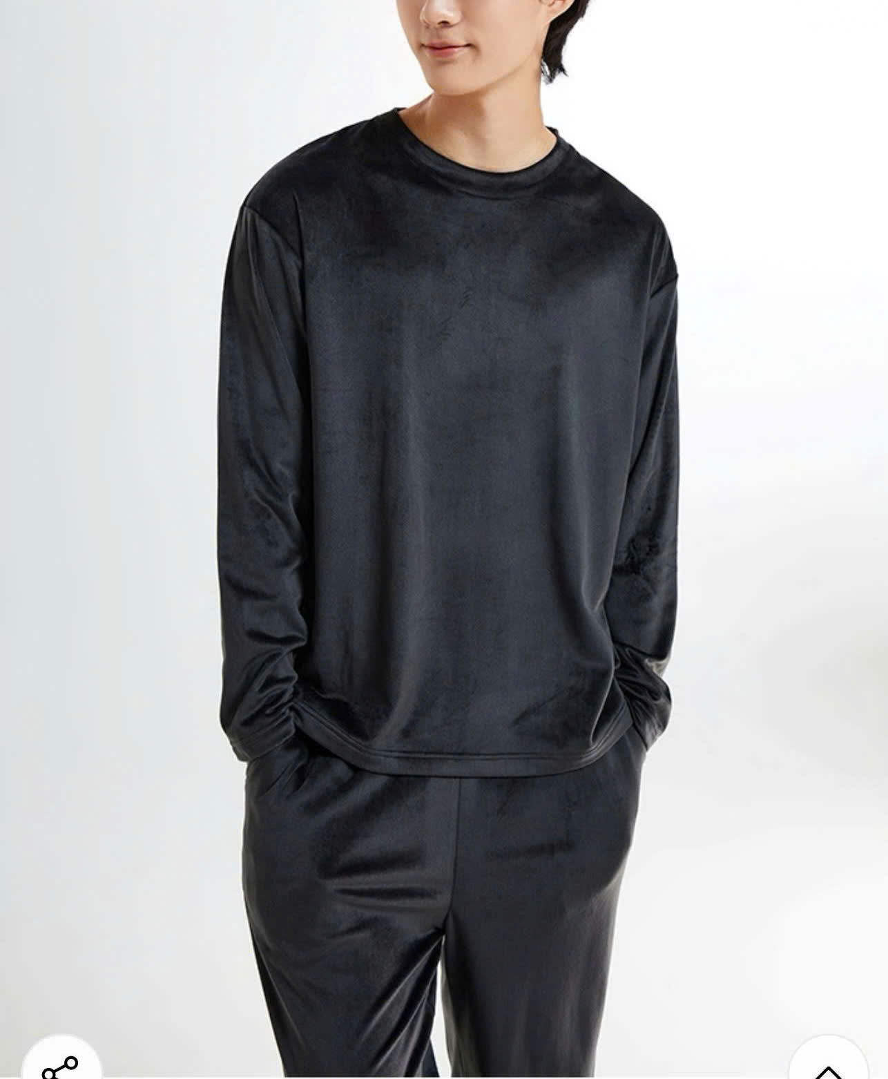 Bộ Thể Thao Chính Hãng - RVCA LONG SLEEVE SLEEP TOP PANT SET 