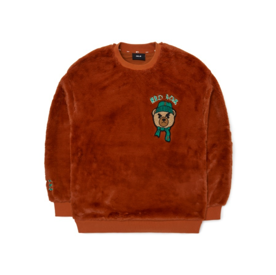 Áo Sweater Chính Hãng - MLB Boston Red Sox Mega Bear Sweatshirt - 89311192