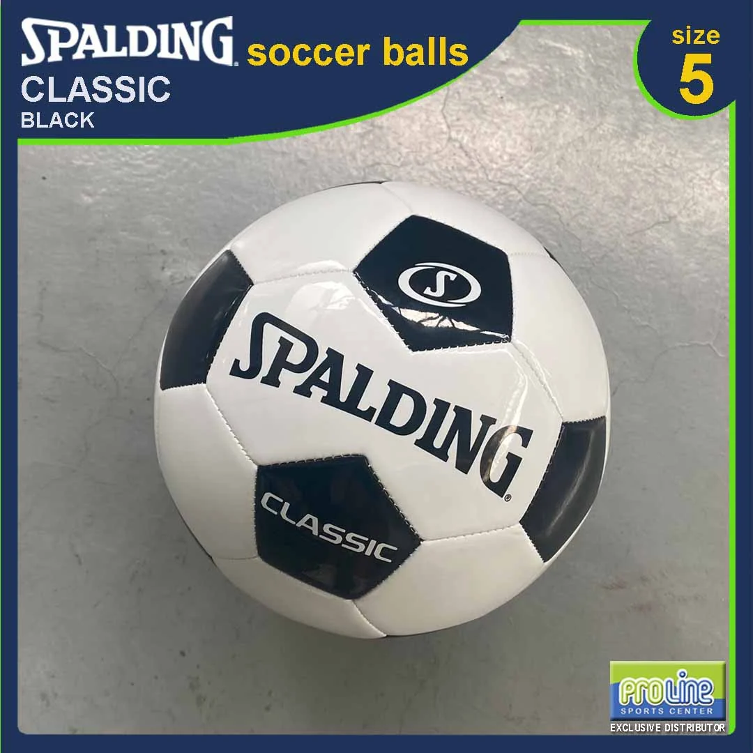 Quả Bóng Đá Chính Hãng - Spalding Attack Soccer Ball Black/White