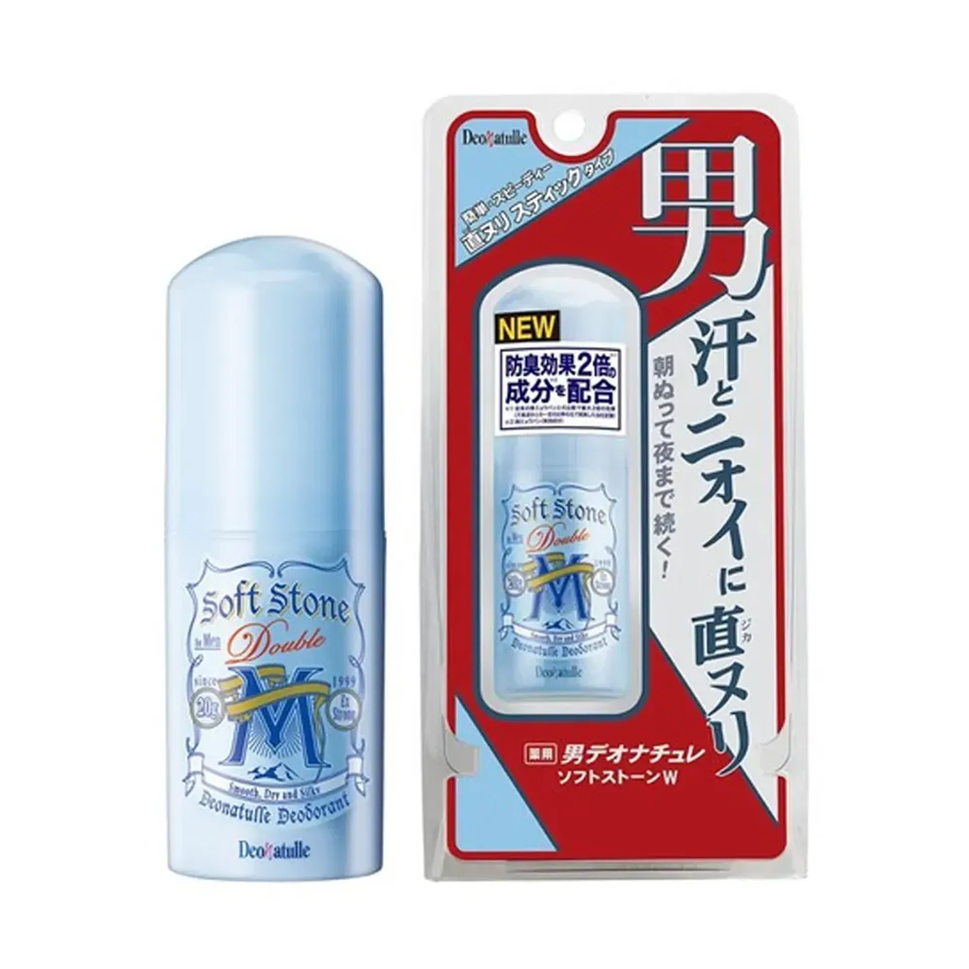 Sáp Khử Mùi Chính Hãng - Deonatulle Soft Stone W Men - 4971825016674