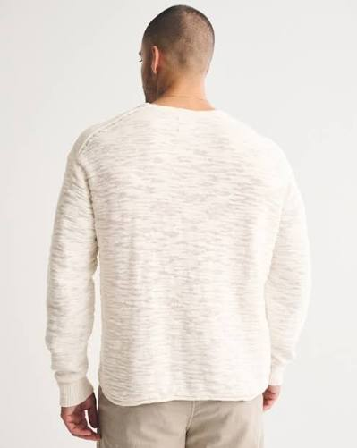 Áo Sweater Chính Hãng - Abercrombie & Fitch Cotton Knit Henley 